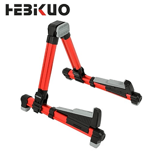M-40 Atril De Guitarra Rojo Hebikuo