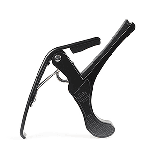 BDJ-001 Capo De Aluminio Para Guitarra Negro Hebikuo
