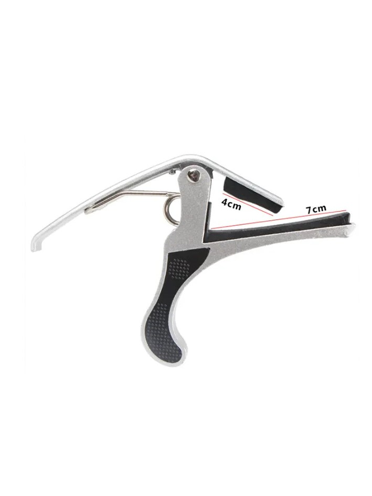 BDJ-001 Capo De Aluminio Para Guitarra Rojo Hebikuo 4