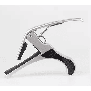BDJ-001 Capo De Aluminio Para Guitarra Plateado Hebikuo