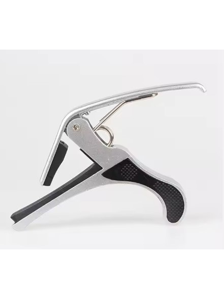 BDJ-001 Capo De Aluminio Para Guitarra Plateado Hebikuo 1