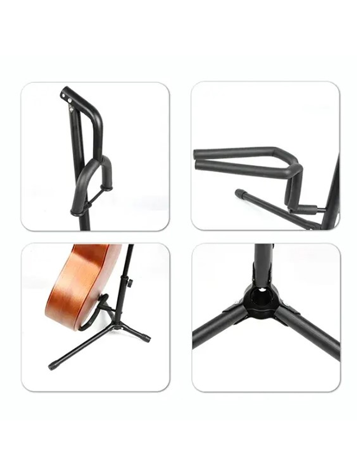 J-31B Soporte De Guitarra Vertical Portátil Hebikuo 3