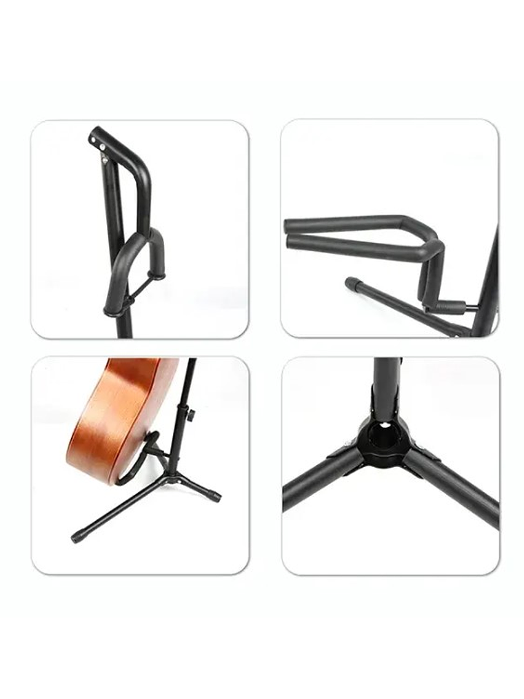 J-31B Soporte De Guitarra Vertical Portátil Hebikuo 3