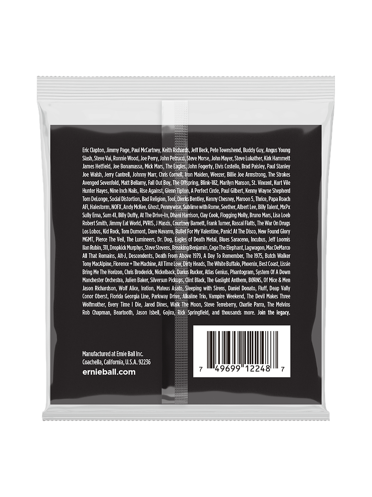 P02248 Set 6 Cuerdas Power Slinky Acero Inox. 9-42 ERNIE BALL  2