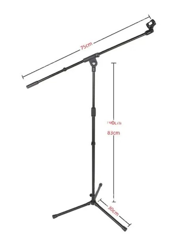 M323 Atril De Micrófono Con Boom HEBIKUO 2