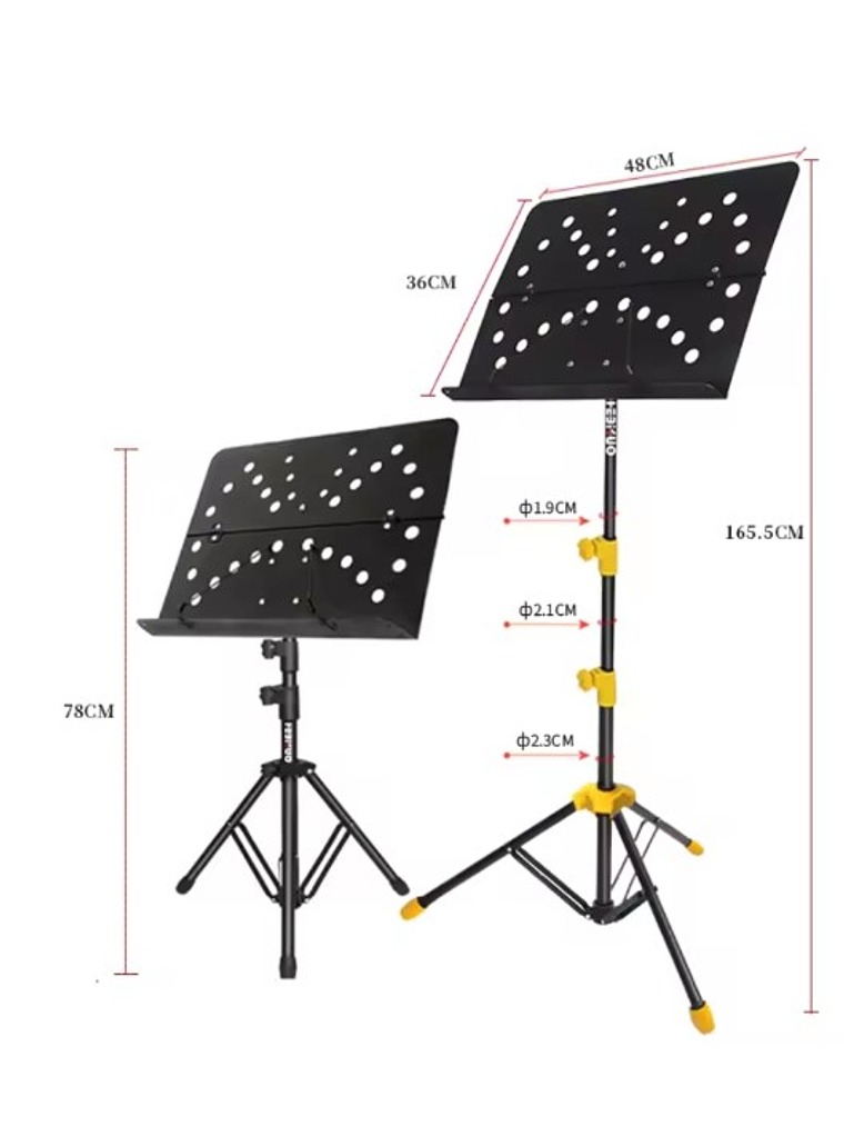 PA510 Atril De Partitura Tipo Director HEBIKUO 2