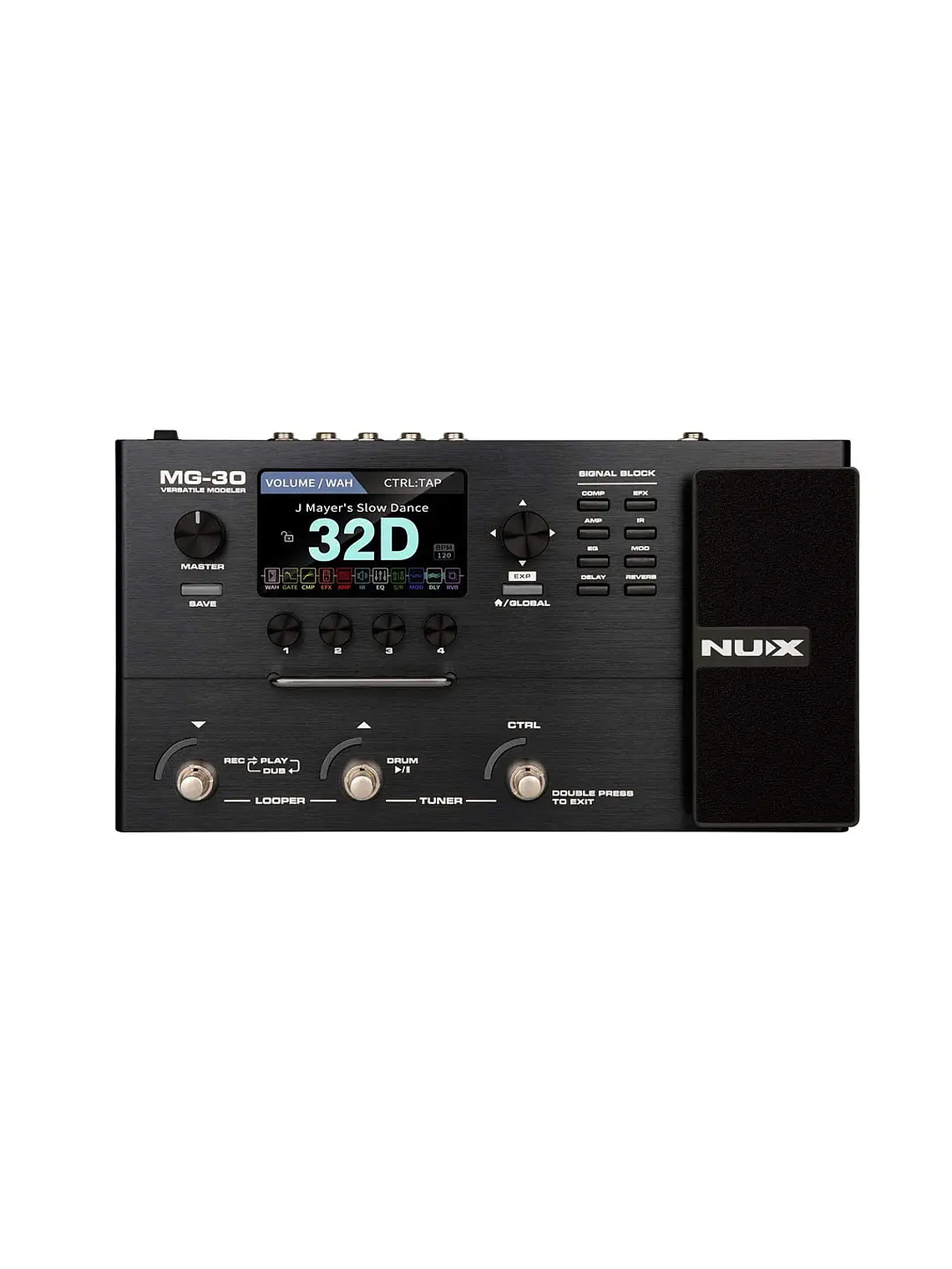 MG-30 Pedalera Multiefecto NUX 1