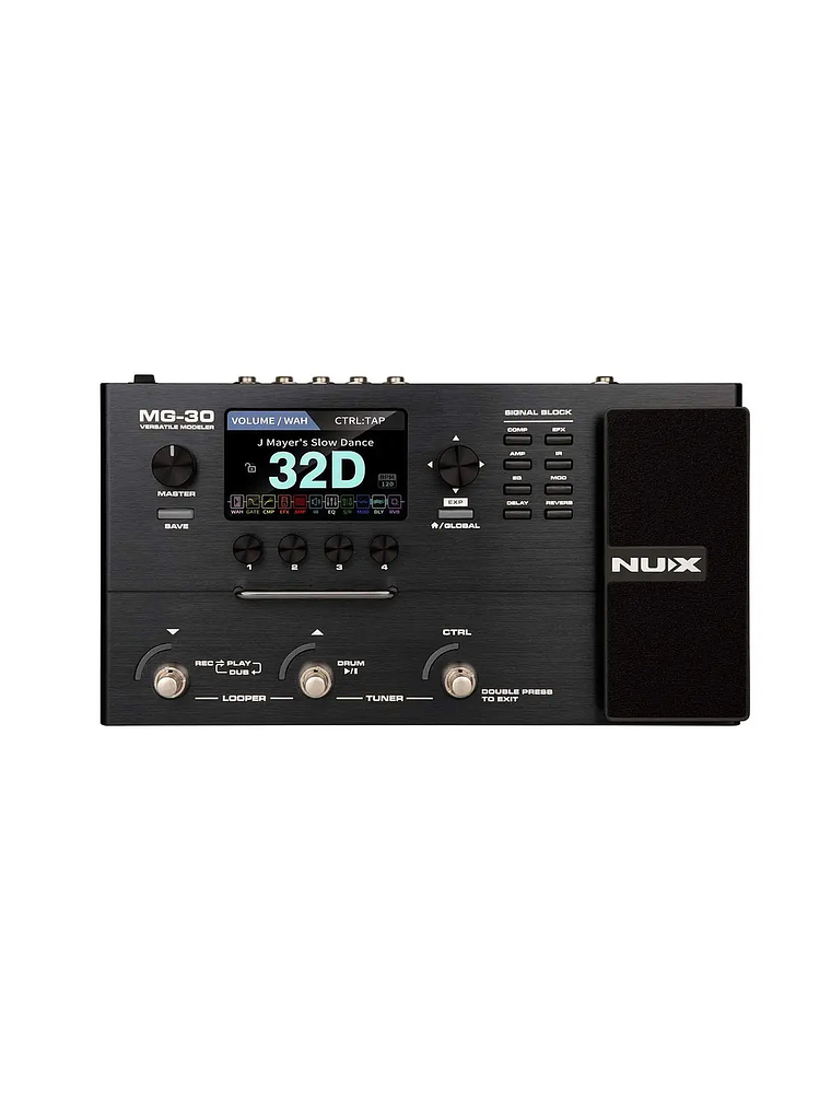 MG-30 Pedalera Multiefecto NUX 2