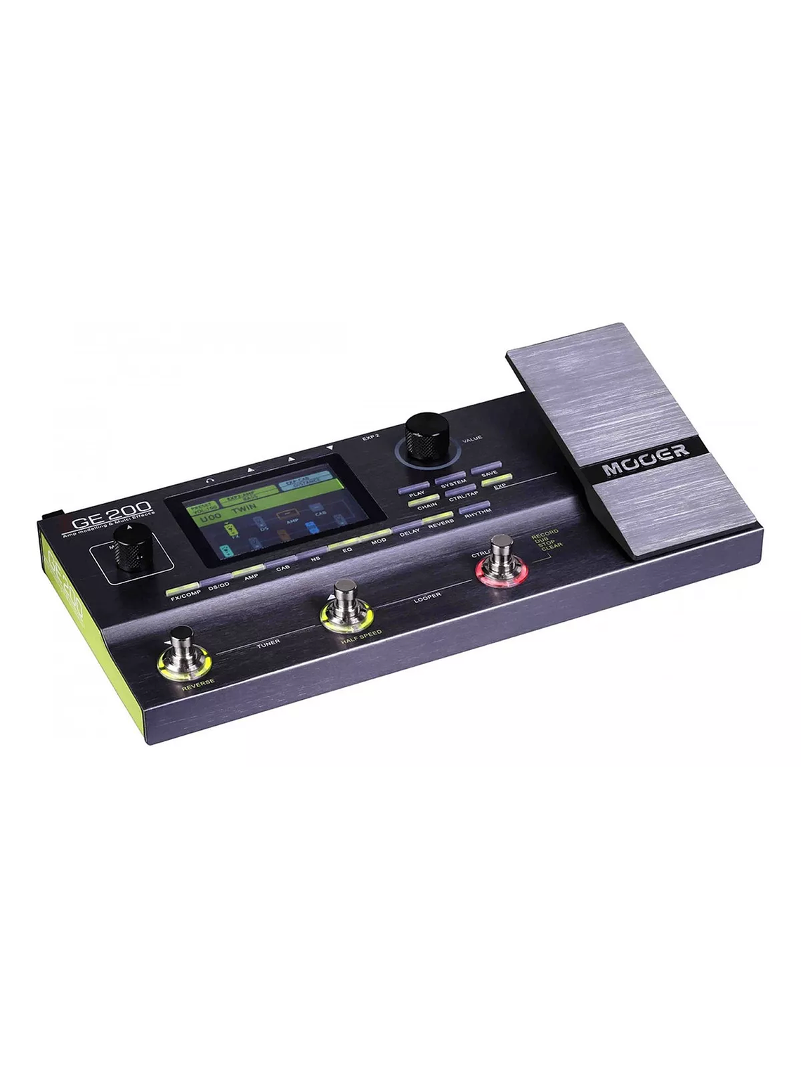 GE200 Pedal Multiefecto Plateado Mooer 2