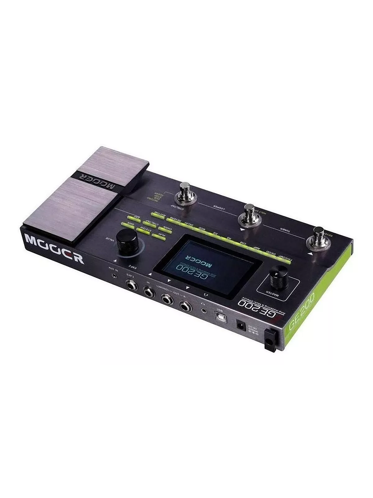 GE200 Pedal Multiefecto Plateado Mooer 3