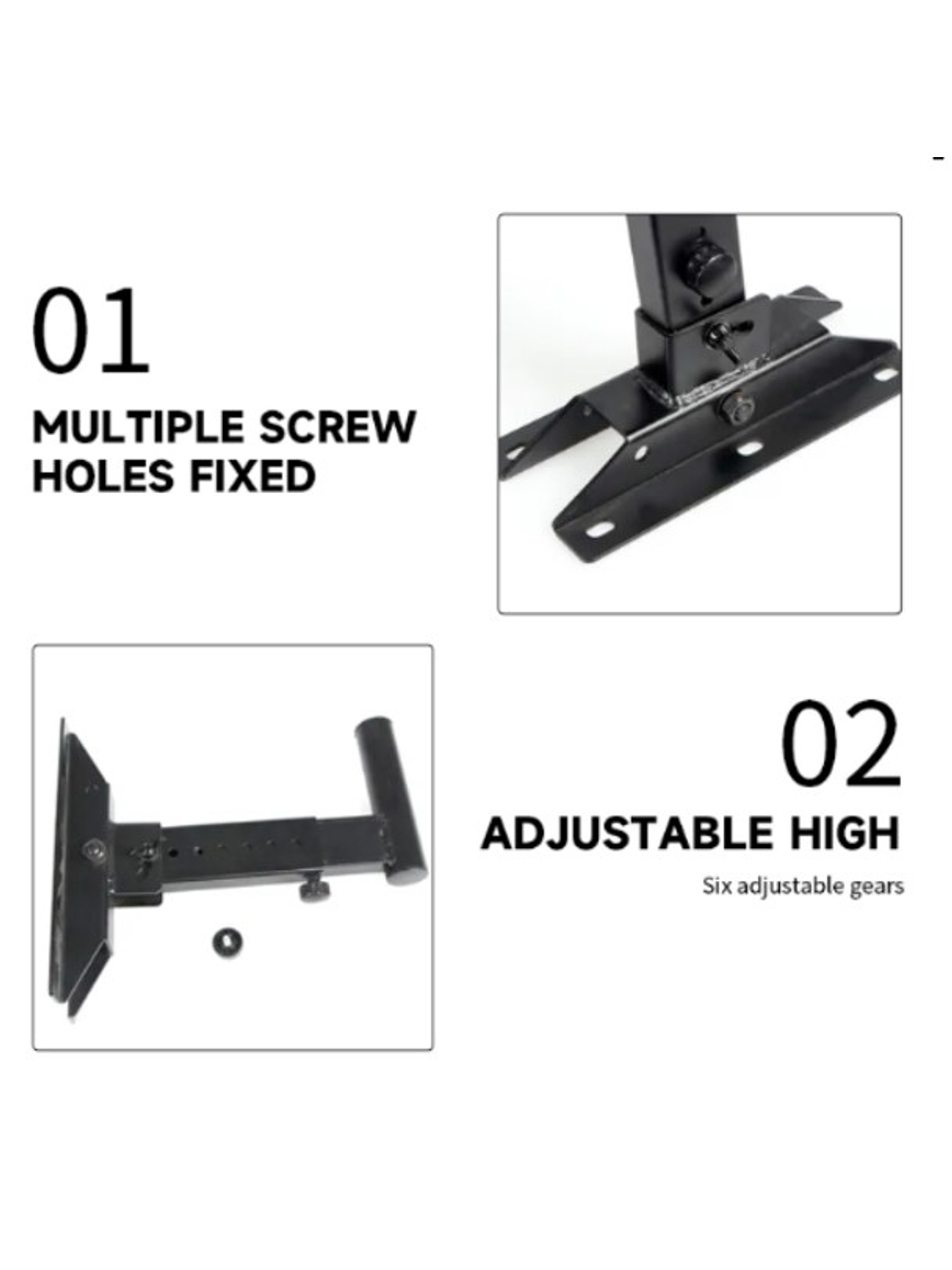 Y-905 Atril De Pared Para Parlantes (PAR) HEBIKUO 3