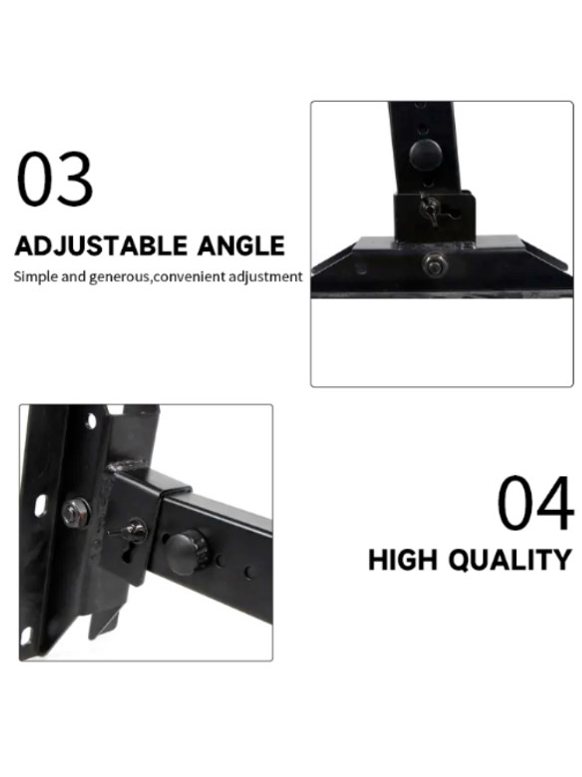 Y-905 Atril De Pared Para Parlantes (PAR) HEBIKUO 4