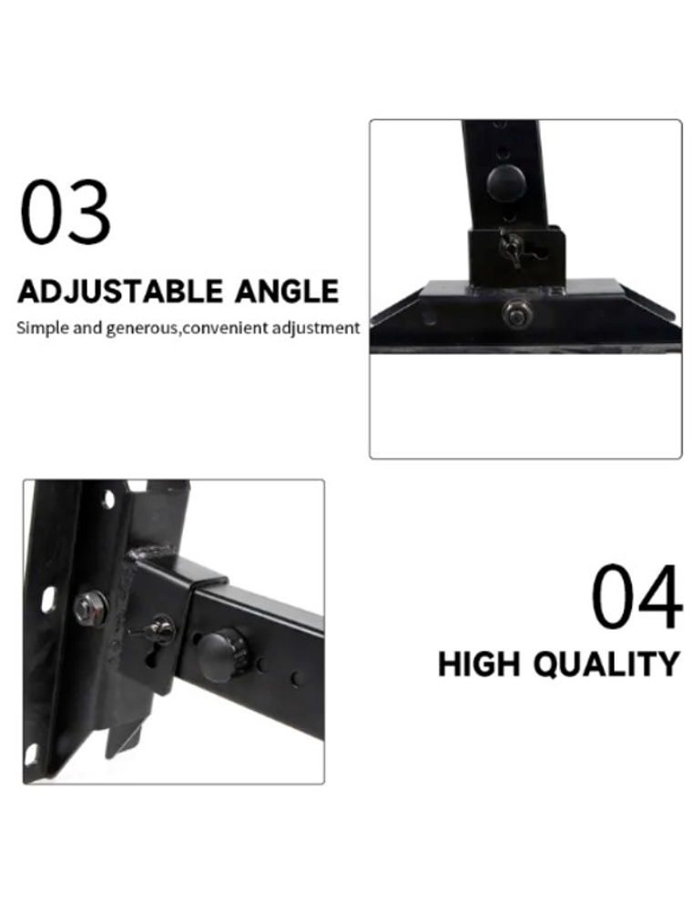 Y-905 Atril De Pared Para Parlantes (PAR) HEBIKUO 4