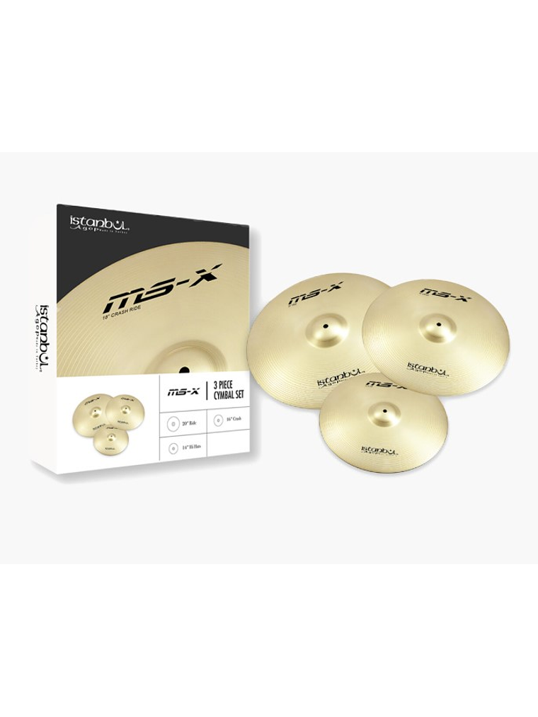 IMSXS MS-X Pack De Platillos 14'' 16'' 20'' Istanbul Agop 1