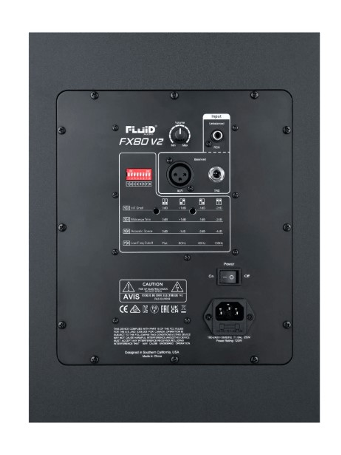  FX80v2 Monitor De Estudio Activo 8″ Fluid Audio 2