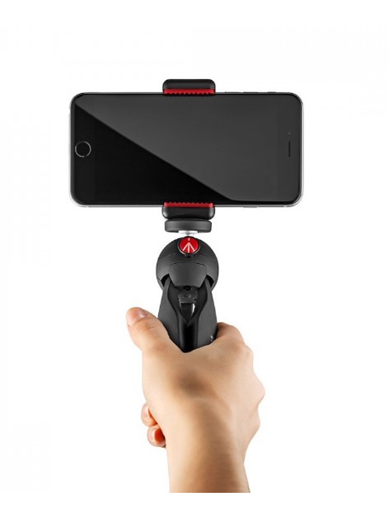 MKPIXICLMII-BK Mini Trípode PIXI con PINZA M-II Manfrotto 4