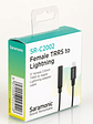 SR-C2002 Cable Adaptador De Audio Lightning -3.5mm TRRS. Saramonic  - Miniatura 2