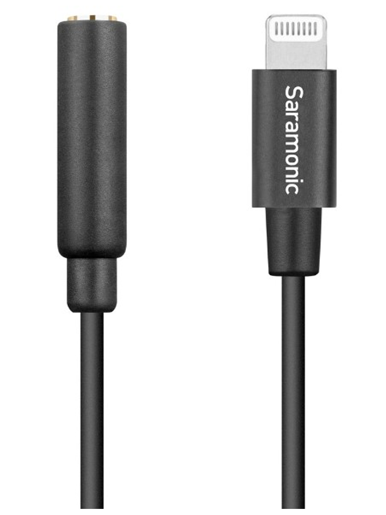 SR-C2002 Cable Adaptador De Audio Lightning -3.5mm TRRS. Saramonic  4