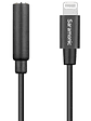 SR-C2002 Cable Adaptador De Audio Lightning -3.5mm TRRS. Saramonic  - Miniatura 4