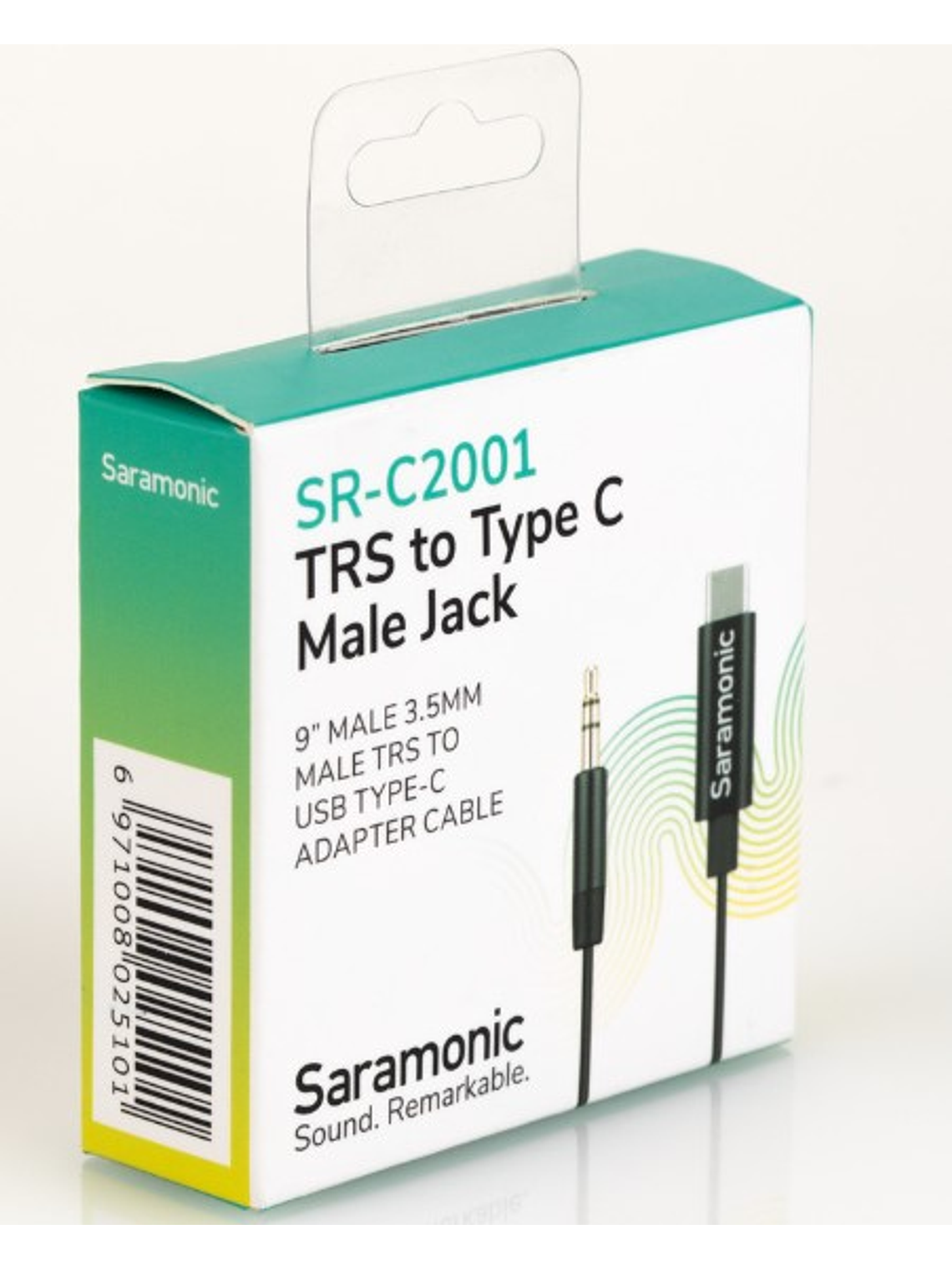 SR-C2001 Cable Adaptador 3.5mm TRS Macho a USB Tipo C Saramonic  2