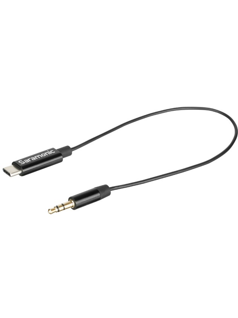 SR-C2001 Cable Adaptador 3.5mm TRS Macho a USB Tipo C Saramonic  4