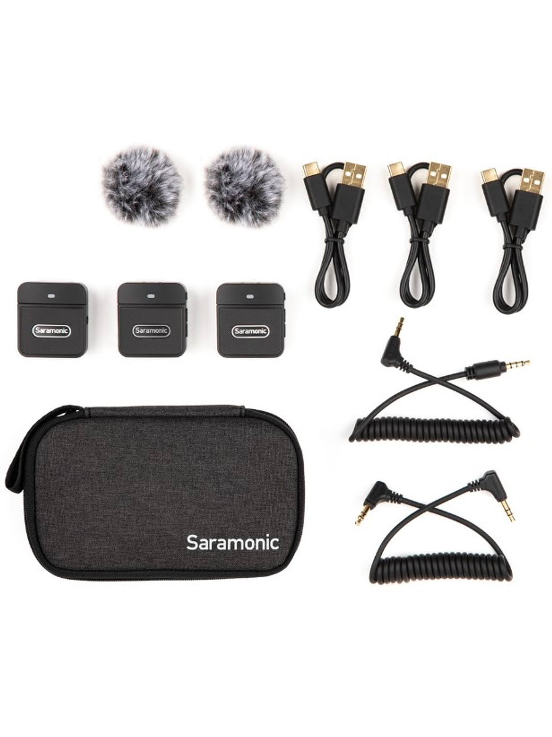  Blink 100 B2 Sistema de 2 Microfonos Inalambricos Con 3.5MM Saramonic 1