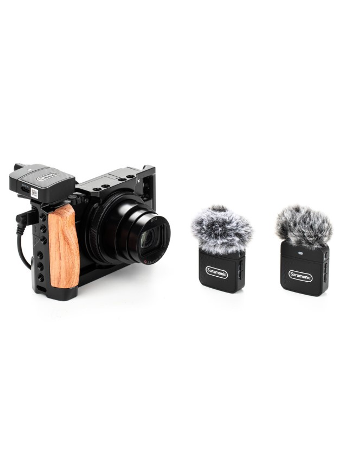  Blink 100 B2 Sistema de 2 Microfonos Inalambricos Con 3.5MM Saramonic 6