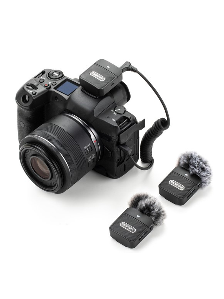  Blink 100 B2 Sistema de 2 Microfonos Inalambricos Con 3.5MM Saramonic 8