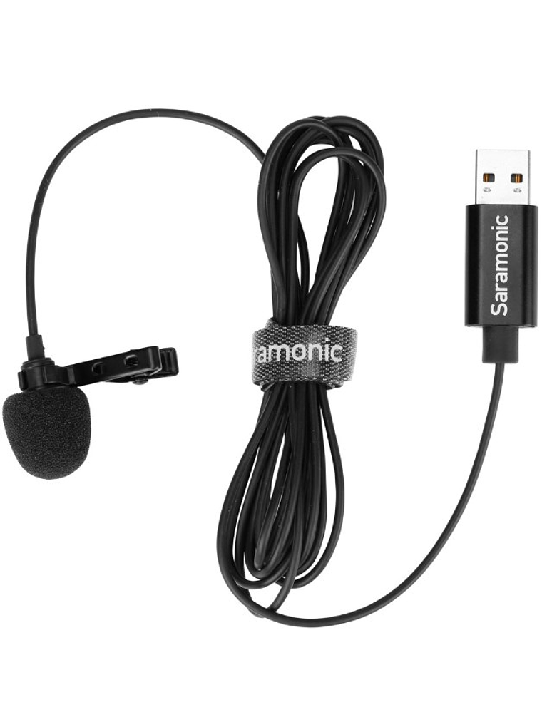  SR-ULM10 Micrófono Lavalier Con Conector USB  Para Computador. Saramonic 1
