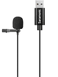  SR-ULM10 Micrófono Lavalier Con Conector USB  Para Computador. Saramonic - Miniatura 2