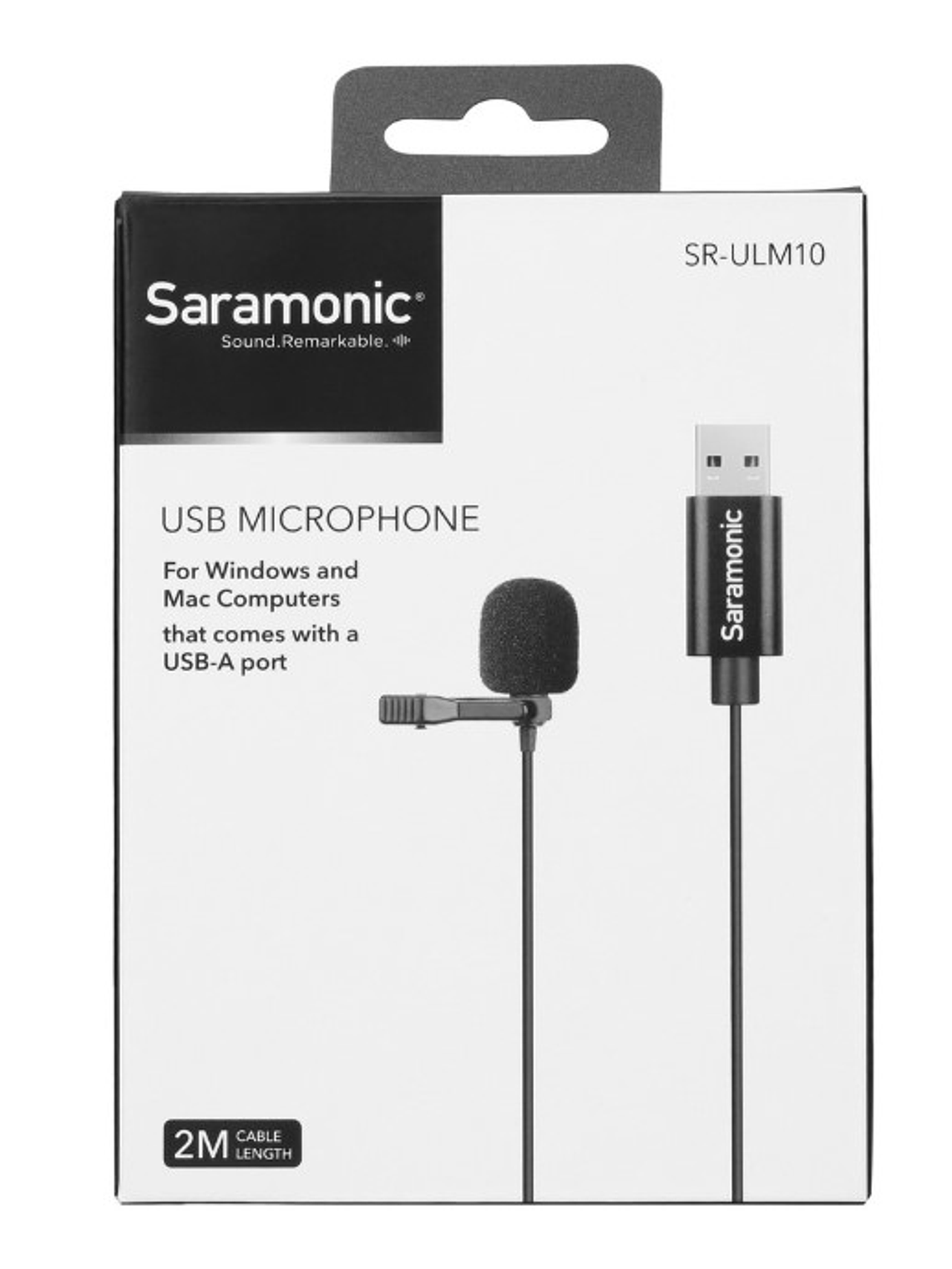  SR-ULM10 Micrófono Lavalier Con Conector USB  Para Computador. Saramonic 5