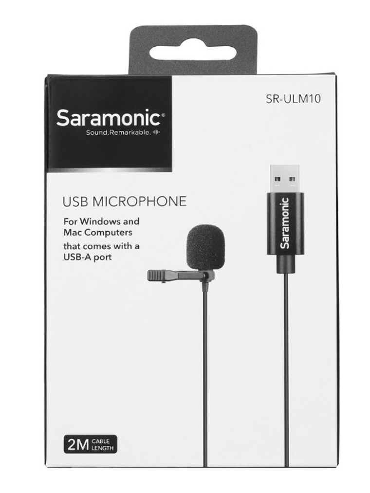  SR-ULM10 Micrófono Lavalier Con Conector USB  Para Computador. Saramonic 5
