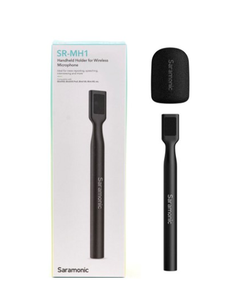 SR-MH1 El Soporte De Micrófono Imprescindible Para Entrevistas y Reportajes Saramonic  1
