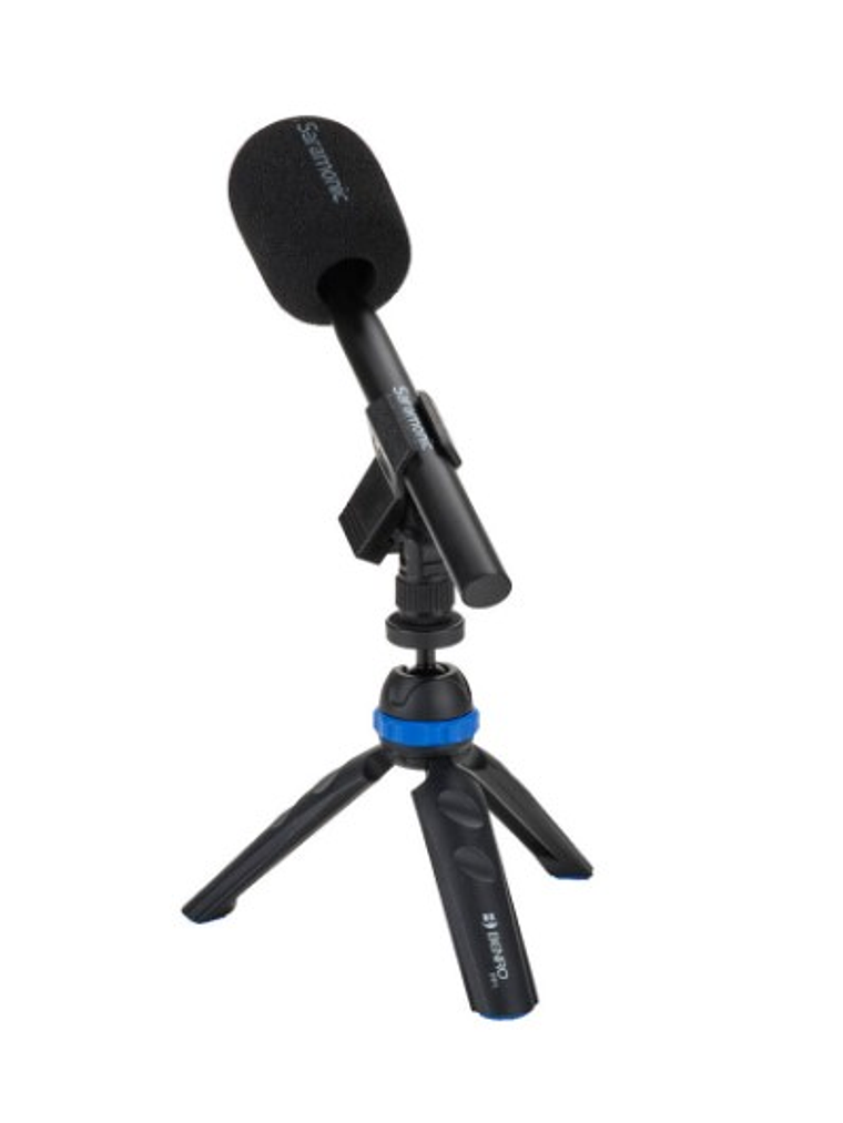 SR-MH1 El Soporte De Micrófono Imprescindible Para Entrevistas y Reportajes Saramonic  2