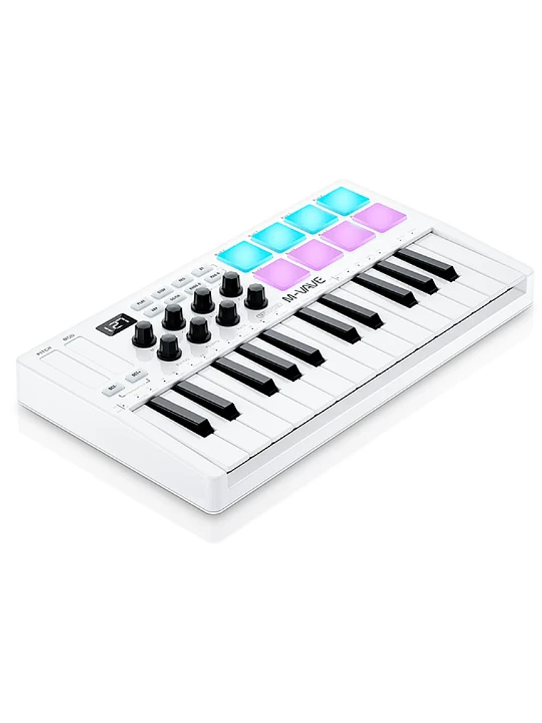 M-Vave SMK25 - Controlador MIDI Bluetooth Blanco 1