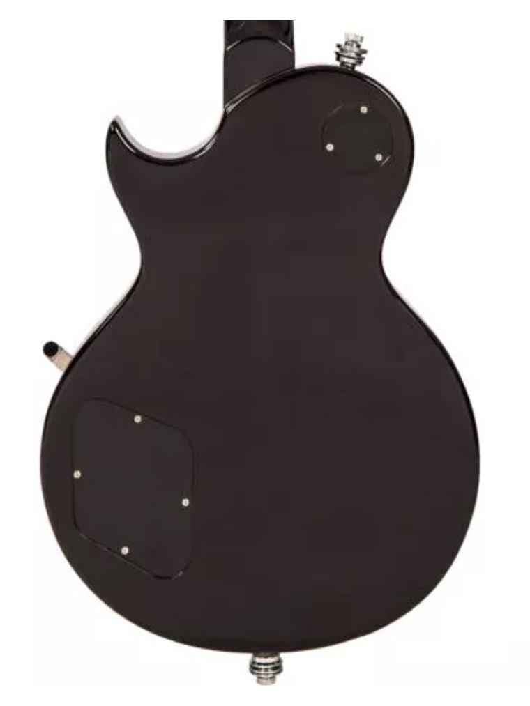 V100BLB Guitarra Eléctrica Vintage  Reeditada Con Bigsby Color Negro Vintage 4