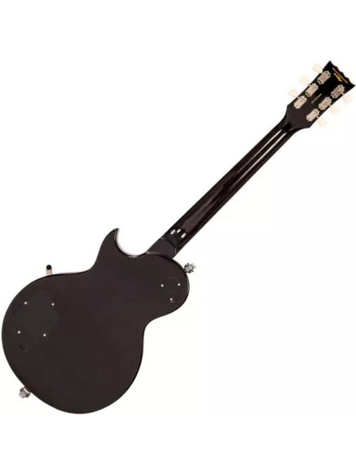 V100BLB Guitarra Eléctrica Vintage  Reeditada Con Bigsby Color Negro Vintage 6