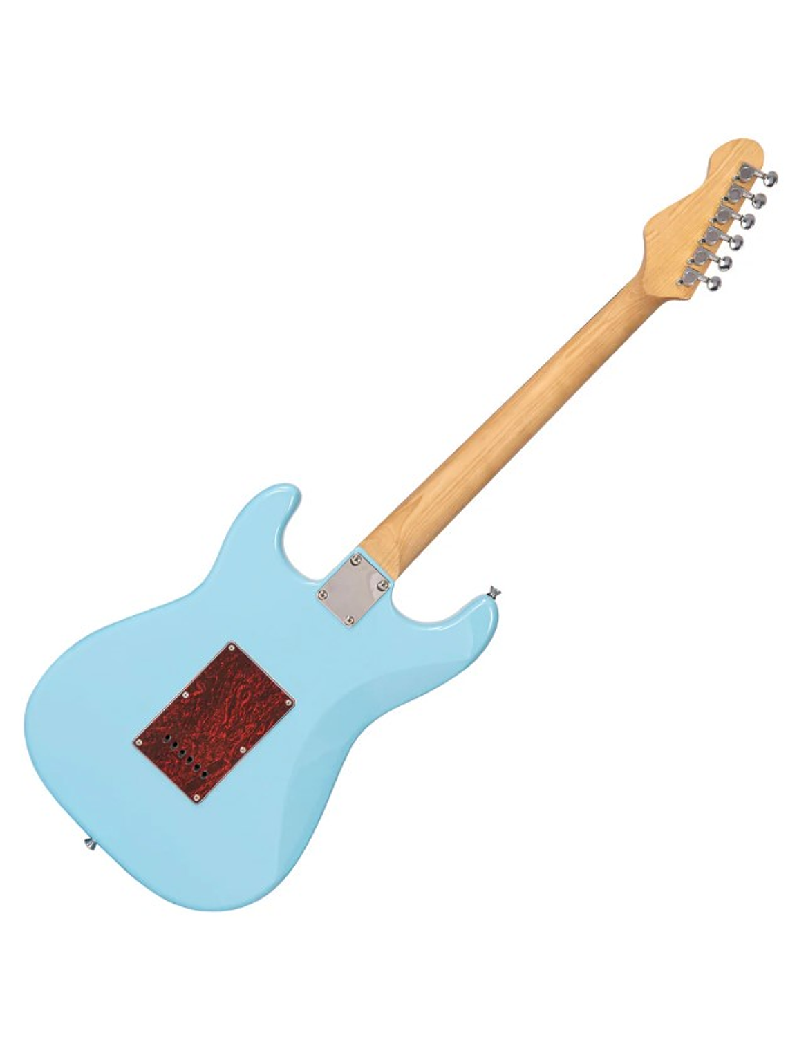 V60LB Guitarra Eléctrica De La Serie Coaster  En Color Azul Laguna Vintage 3