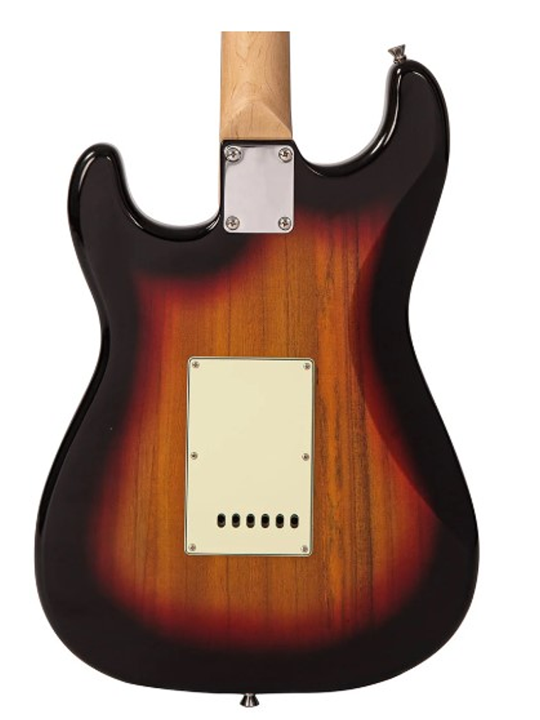 V60SB Guitarra Eléctrica De La Serie Coaster , 3 Tonos, Sunburst Vintage  3