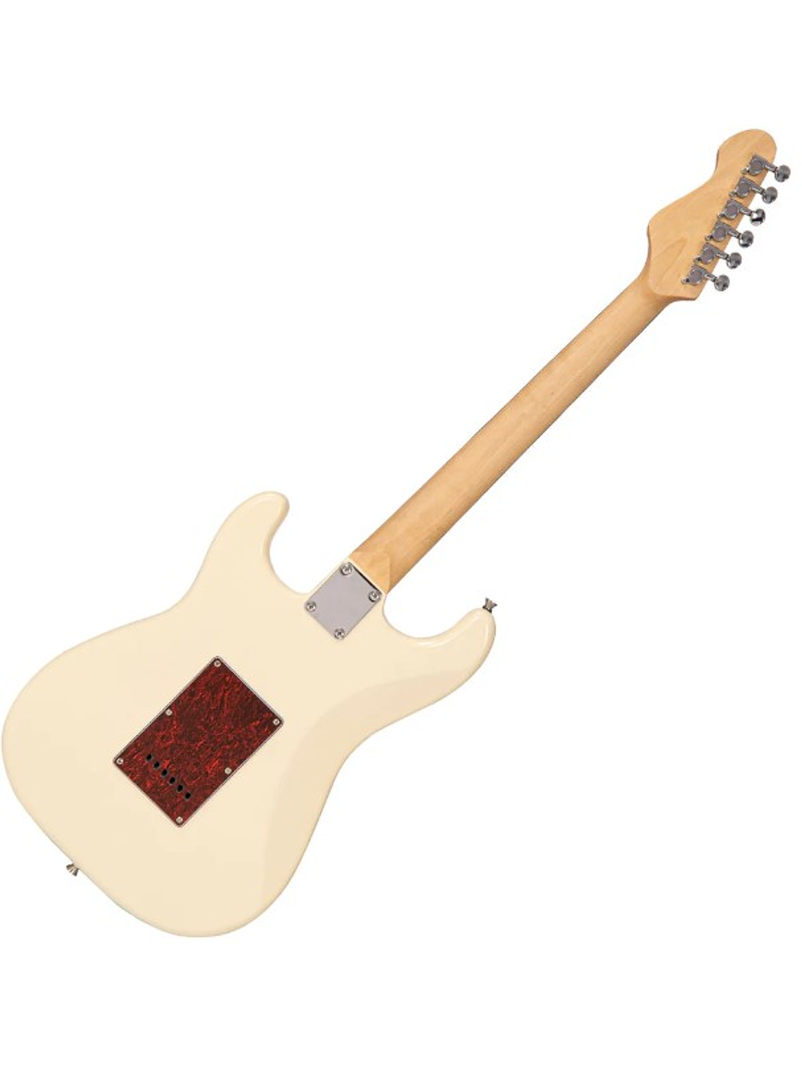 V60VW Guitarra Eléctrica De La Serie Coaster Color Blanco Vintage 5