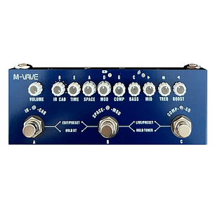 Pedal multiefecto para bajo Cube Baby Bass M-VAVE