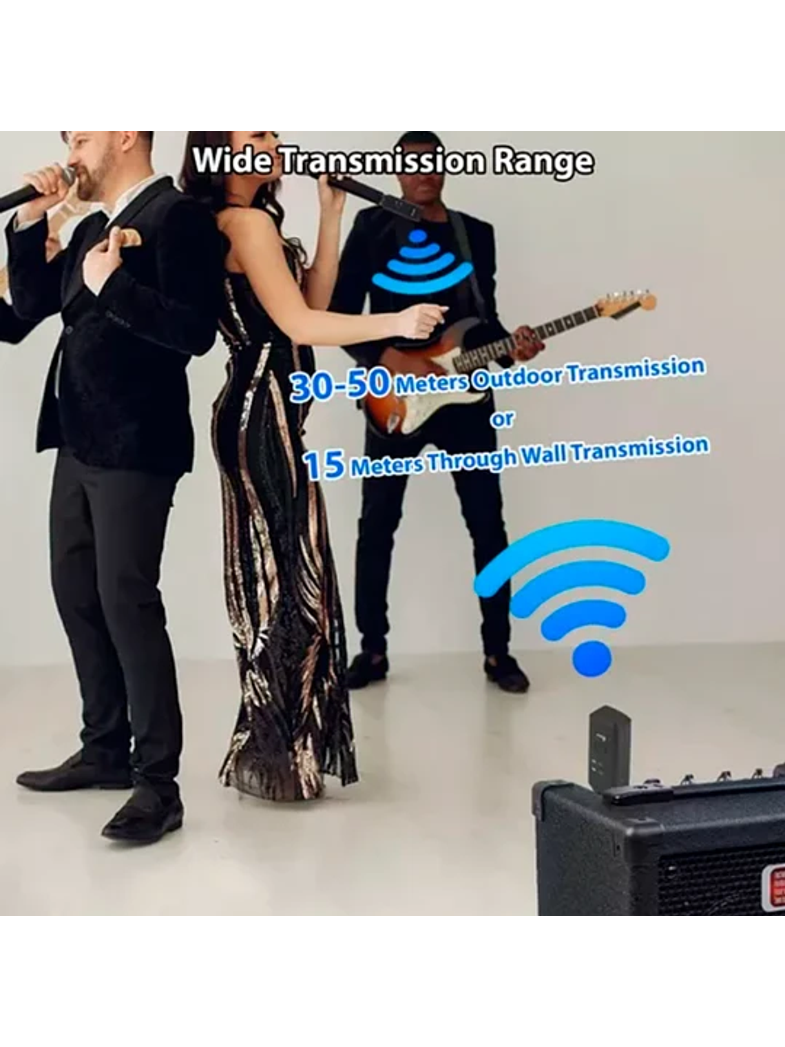 Sistema Inalambrico para Micrófono WP-7 M-VAVE 5