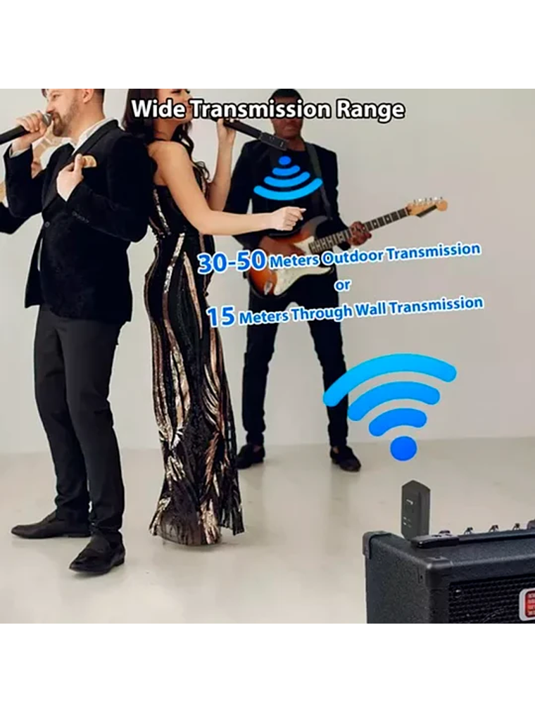 Sistema Inalambrico para Micrófono WP-7 M-VAVE 5