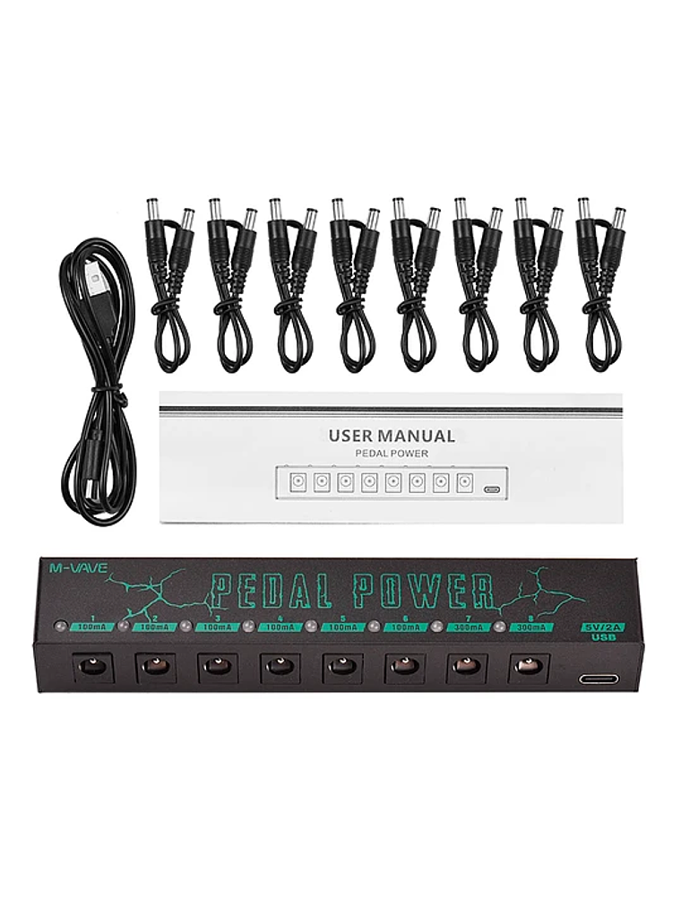 Fuente de Poder - Power Pedal 9V M-VAVE 1