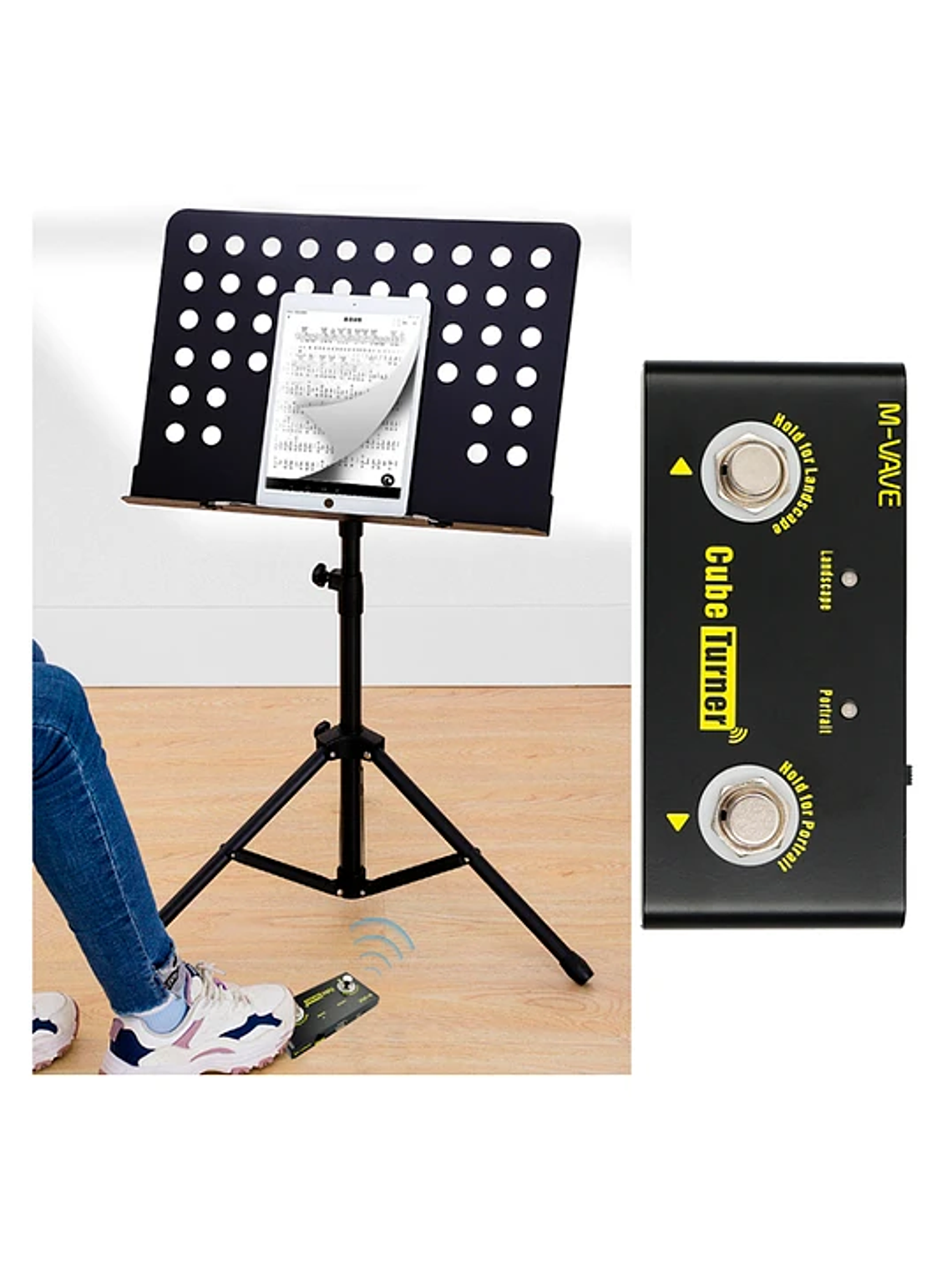 Cube Turner V2 - Pasa Página Pantalla M-VAVE 3