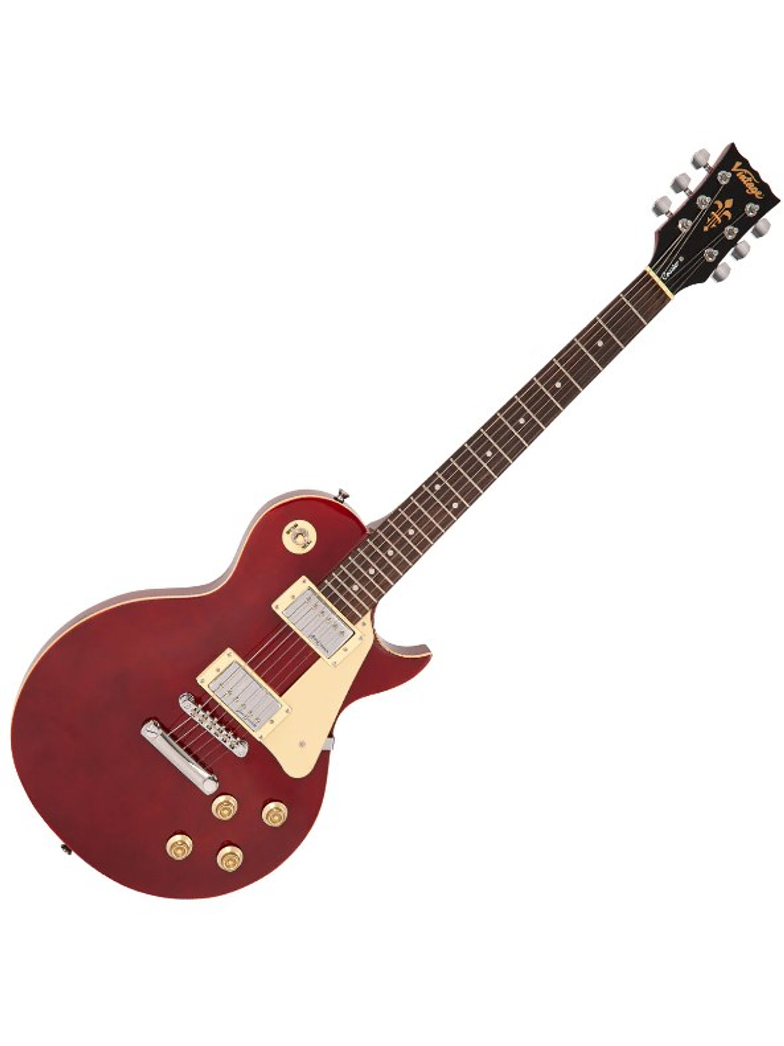 V10WR Guitarra Eléctrica Coaster Series , Color Rojo Vino Vintage  1