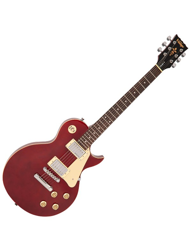 V10WR Guitarra Eléctrica Coaster Series , Color Rojo Vino Vintage  1