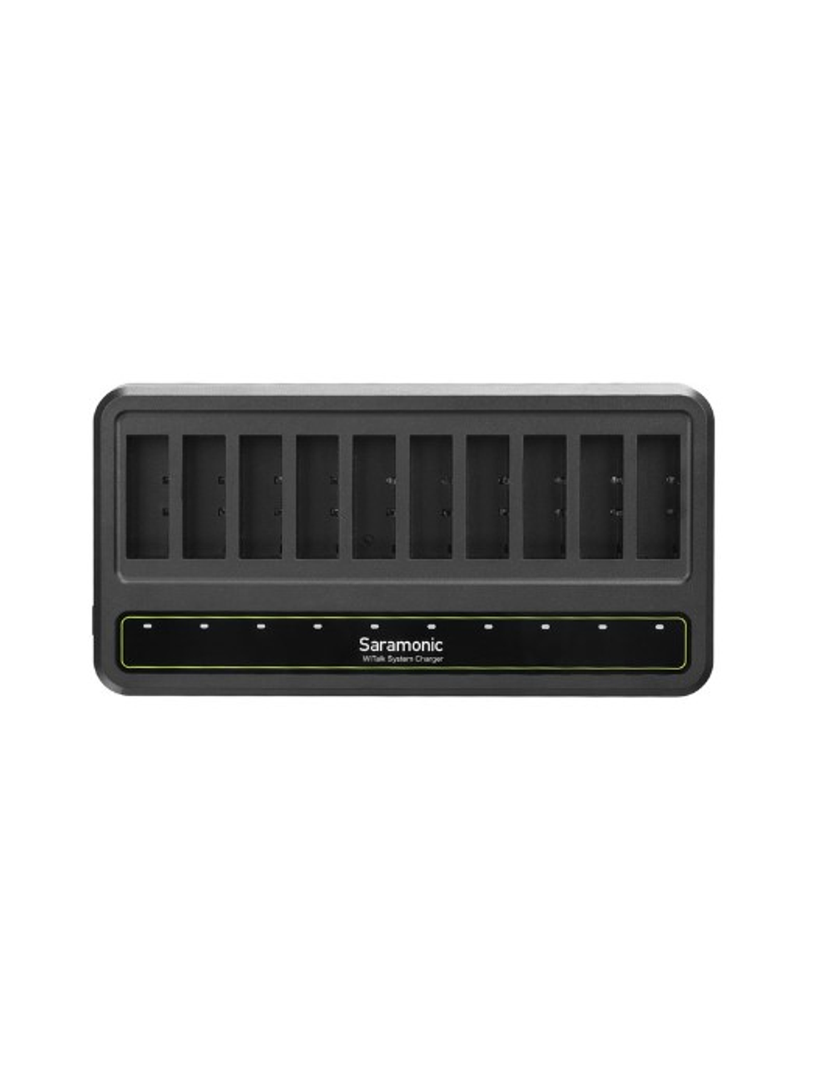 WiTalk CB Cargador de 10 bahías para auriculares y concentrador de intercomunicación Saramonic 2