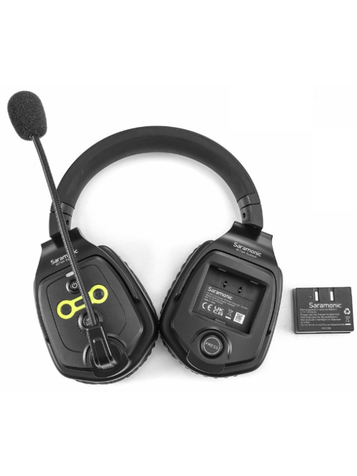 WiTalk WT4D Sistema De Intercomunicación Inalámbrico Con Auriculares Duales De 1,9 GHz y Dúplex Completo Para 4 Personas Con Estuche Rígido Saramonic 6