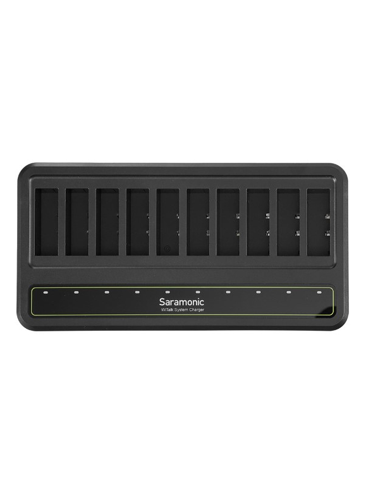 WiTalk-WT7D Sistema De Intercomunicación Inalámbrico Con Auriculares Duales, Dúplex Completo, 1,9 GHz, Para 7 Personas, Con Concentrador Y Estuche Saramonic 5